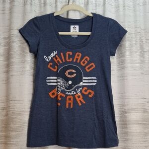 NFL Chicago Bears Navy Blue Short Sleeve Tee